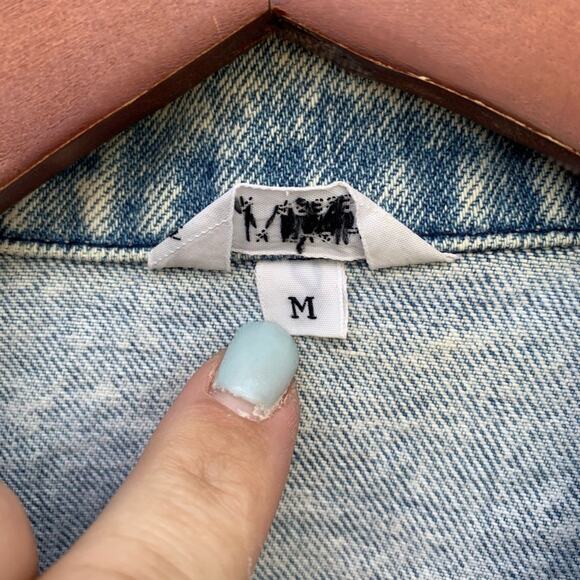 Vintage Misty Valley acid wash denim jean jacket - Picture 3 of 9